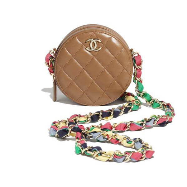 シャネル チェーン ショルダーバッグ 偽物 ラウンド ミニ AP2055 B05062 NB356